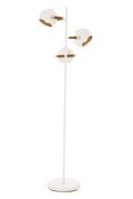 Aneta Lighting BOW golvlampe, 3-arm, hvit, 3 x  GU10