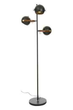 Aneta Lighting BOW golvlampe,  3-arm, svart, 3 x GU10 (7041661263215)