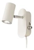 Aneta Lighting GUSTO 1-SPOT vegg, hvit, 5W LED (7041661258464)