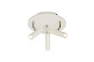 Aneta Lighting ARTIC takspot rund 3-lys, hvit, 3 x 6W LED (7041661267855)