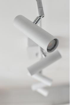 Aneta Lighting ARTIC takspot rett 5-lys, hvit, 5 x 6W LED (7041661267947)