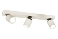 Aneta Lighting ROLLO 3-SPOT rekke, hvit/grå, 3 x GU10 (7041661258235)