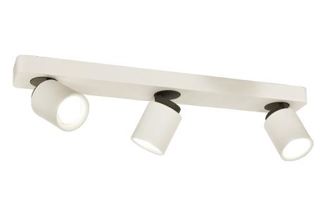 Aneta Lighting ROLLO 3-SPOT rekke, hvit/grå, 3 x GU10 (7041661258235)