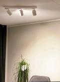 Aneta Lighting ROLLO takspot 3-lys rak, matt hvit, GU10 (7041661265875)