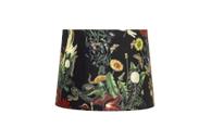 Aneta Lighting ISAK skjerm 26cm, "Wild garden" fløyel, E27 ring, justerbar opp/ned (7041661268692)