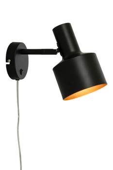 Aneta Lighting FERDINAND vegglampe,  svart, E27 (7041661274303)