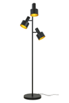 Aneta Lighting FERDINAND gulvlampe,  svart, 3 x E27 (7041661274273)