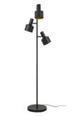 Aneta Lighting FERDINAND gulvlampe,  svart, 3 x E27 (7041661274273)