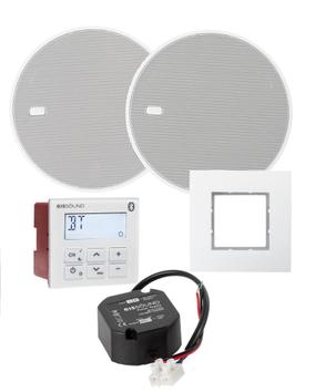 KBsound EIS In-Wall Premium BT/DAB Hvit 5''