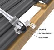 Baks Monteringsskinne 2100x40mm Alu (894621)