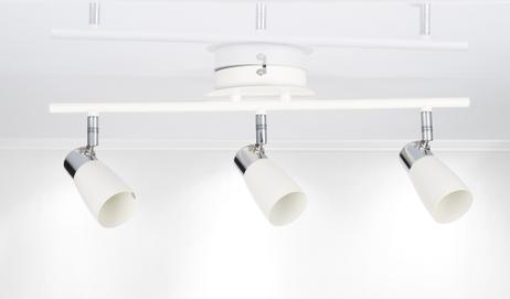 Morene Svenner Spotskinne Trippel GU10 (155-LSP-3)