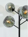 Aneta Lighting ATOM gulvlampe 5-lys opp, svart/ sotet,  5 x E14 (7041661274211)