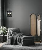 Aneta Lighting BUDGIE taklampe 28 cm, svart/ sotet,  3 x E14 (7041661274549)