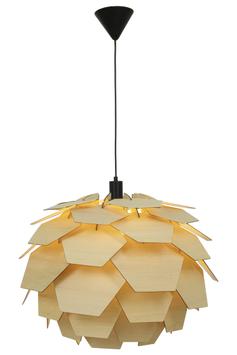 Aneta Lighting CARPATICA pendant lamp Ø60, natural, E27 (7041661274143)