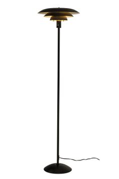 Aneta Lighting EPSILON gulvlampe,  svart, E27 (7041661274662)