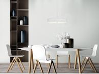 Aneta Lighting ETA taklampe, hvit, 24W LED (7041661271159)