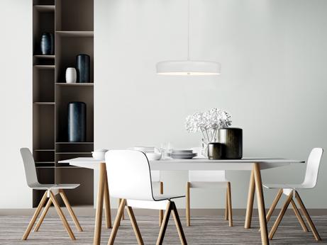 Aneta Lighting ETA taklampe, hvit, 24W LED (7041661271159)