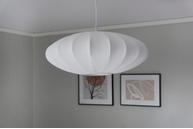Aneta Lighting MAMSELL taklampa 45 cm, vit, E27 (7041661274518)