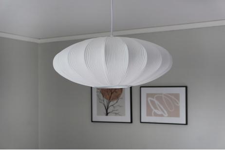 Aneta Lighting MAMSELL taklampa 45 cm, vit, E27 (7041661274518)