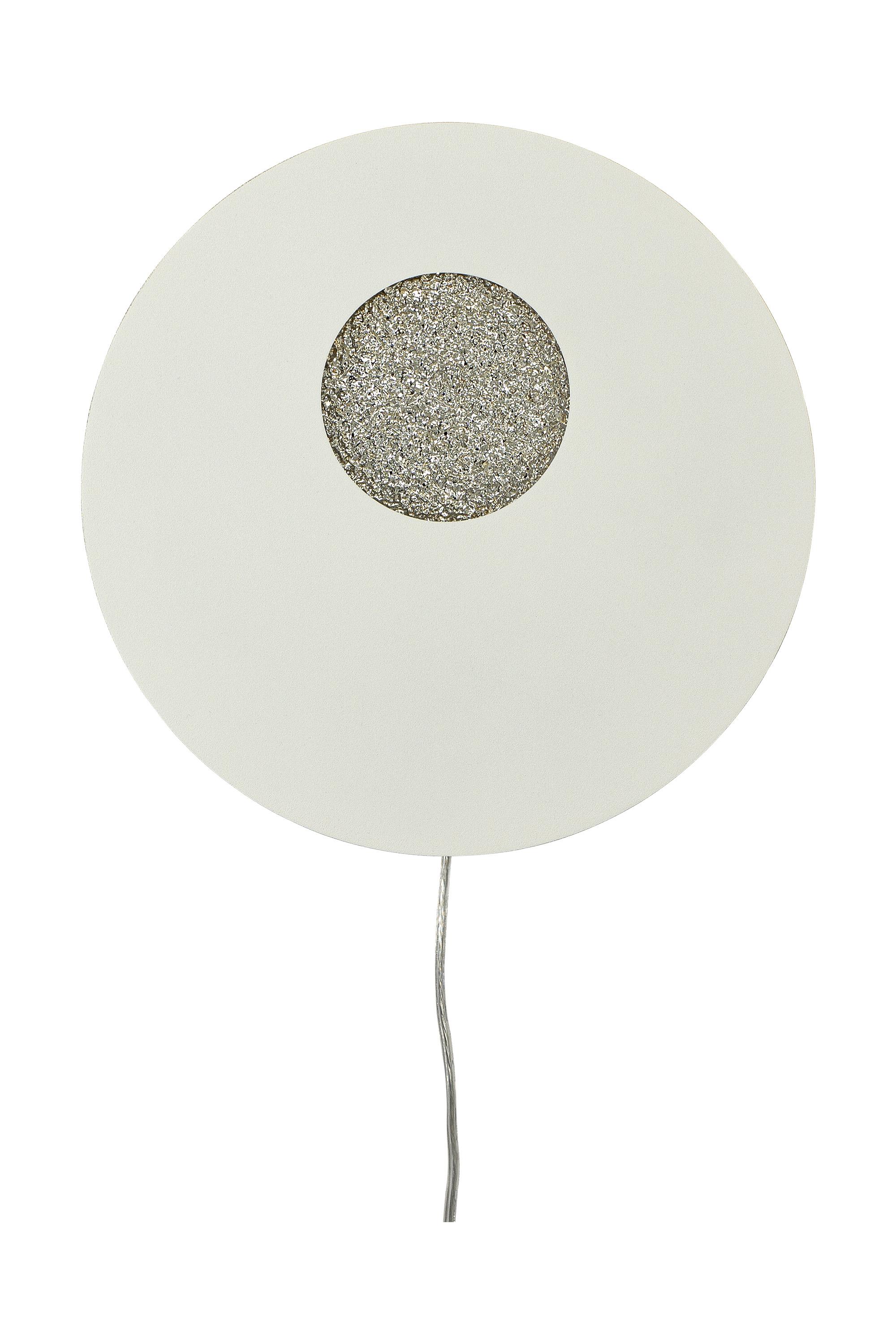 Aneta Lighting PLANET vegglampe  hvit/sølv  LED  3-trinns dimmer