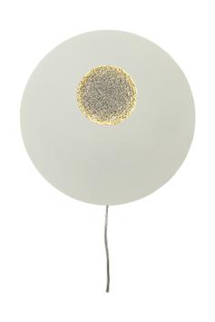 Aneta Lighting PLANET vegglampe,  hvit/ sølv,  LED, 3-trinns dimmer (7041661274594)
