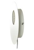 Aneta Lighting PLANET vegglampe,  hvit/ sølv,  LED, 3-trinns dimmer (7041661274594)
