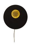 Aneta Lighting PLANET vegglampe,  svart/ gull,  LED, 3-trinns dimmer (7041661274587)