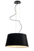 Aneta Lighting OMEGA taklampe, svart m svart takkopp, 4 x E27 (7041661269668)