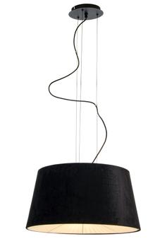 Aneta Lighting OMEGA taklampe, svart m svart takkopp, 4 x E27 (7041661269668)