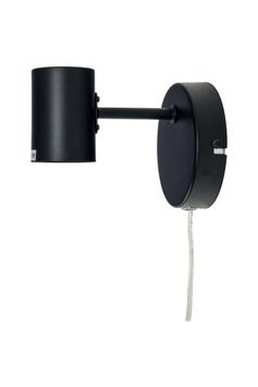 Aneta Lighting STRICT vegglampe,  svart, E27 (7041661271906)