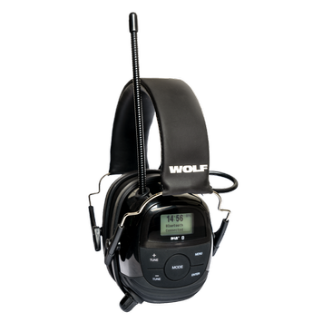 WOLF Headset Pro Gen2 - Hørselvern med DAB og Bluetooth (7090032641473)