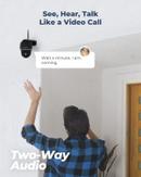 Reolink Argus PT 5MP – svart batteridrevet Wi-Fi Pan & Tilt-kamera (Argus-PT-5MP-BK)