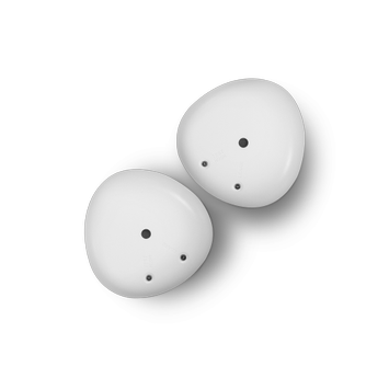 Housegard Housegard Pebble Link trådløs, seriekoblet røykvarsler inkl. 10-års batteri, 2-pack (601145)