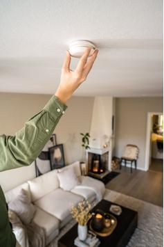 Housegard Housegard Pebble Link trådløs, seriekoblet røykvarsler inkl. 10-års batteri, 2-pack (601145)