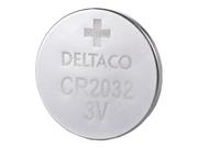 Deltaco Ultimate batteri - 10 x CR2032 - Li (en pakke 10) (ULTB-CR2032-10P)