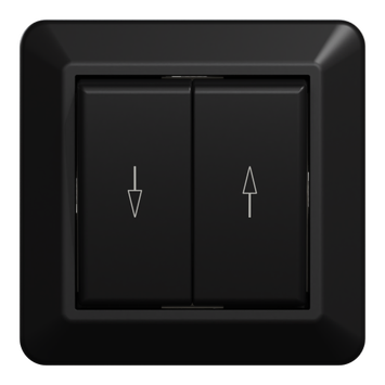 ELKO Markisebryter opp/ned RS Sort innfelt