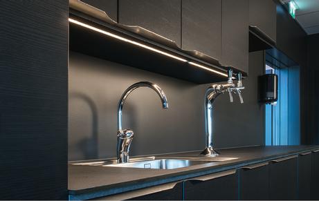 SG Slimline Pro 3000K 870mm 9,5W LED Sort (3205463)