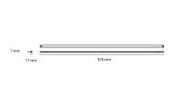 SG Slimline Pro 3000K 870mm 9,5W LED Sort (3205463)