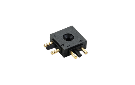 SG Slimline L-Skjøt Sort