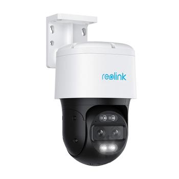 Reolink TrackMix - 4K PoE overvåkningskamera med 2 linser og automatisk objektfølging - strøm og data via nettverkskabel (Reolink-TrackMix-PoE)