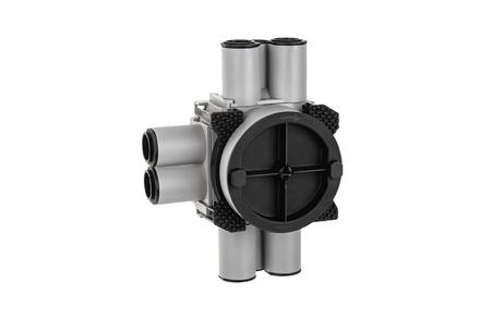 SG Veggboks Enkel 8-løp Grå