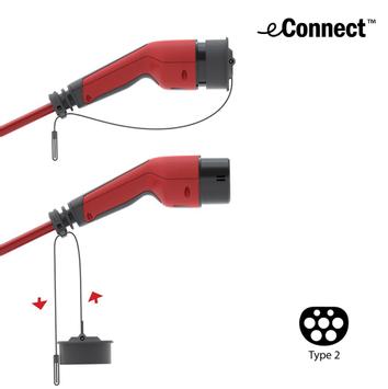 DEFA eConnect Ladekabel T2-T2 1P 32A 7,5M (1531630)