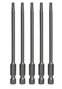 Toolsinvent BITS TORX TX15 100mm 5pk (8812986)