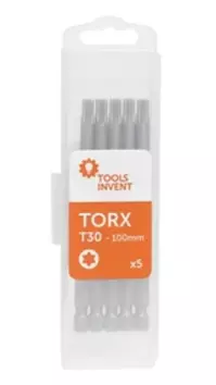Toolsinvent BITS TORX TX30 100mm 5pk