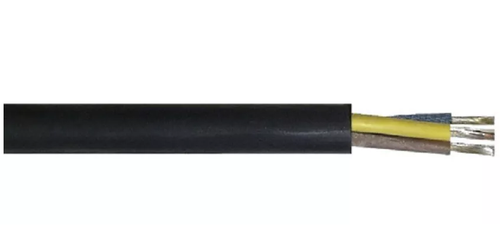 DRAKA Gummikabel H07RN-F 750V 3G2,5 Metervare 10m (1076214-10m)