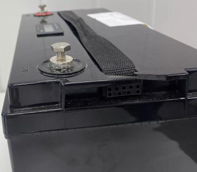 Ontario PRO X Heat 12.8V 200Ah LiFePO₄ litiumbatteri (med varme og blåtann) (ONT12V-SYL-200AH-H)