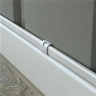 Castor Magasinklammer tre oval MT-O-16 Hvit (150stk) (1323101)