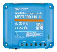 Victron SmartSolar MPPT 100/15 Solcelleregulator m/Bluetooth