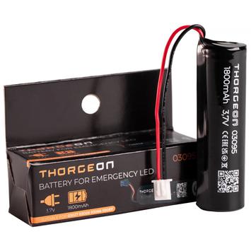 ThorgeOn Thorgeon Nødlys reservebatteri 1800mAh 3,7Veon Nødlys reservebatteri 1800mAh 3,7V