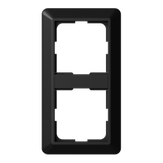 ELKO Kombinasjonsramme 2-hull RS16 sort (1411712)